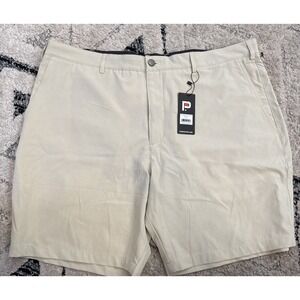 Pure Hockey Golf Offseason Tech Shorts Khaki- Men's Size 40 New With Tags!